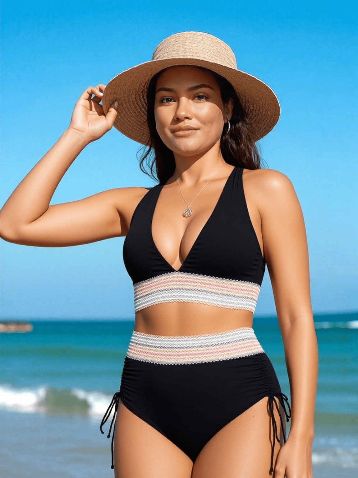 Bikini Sculptant Taille Haute